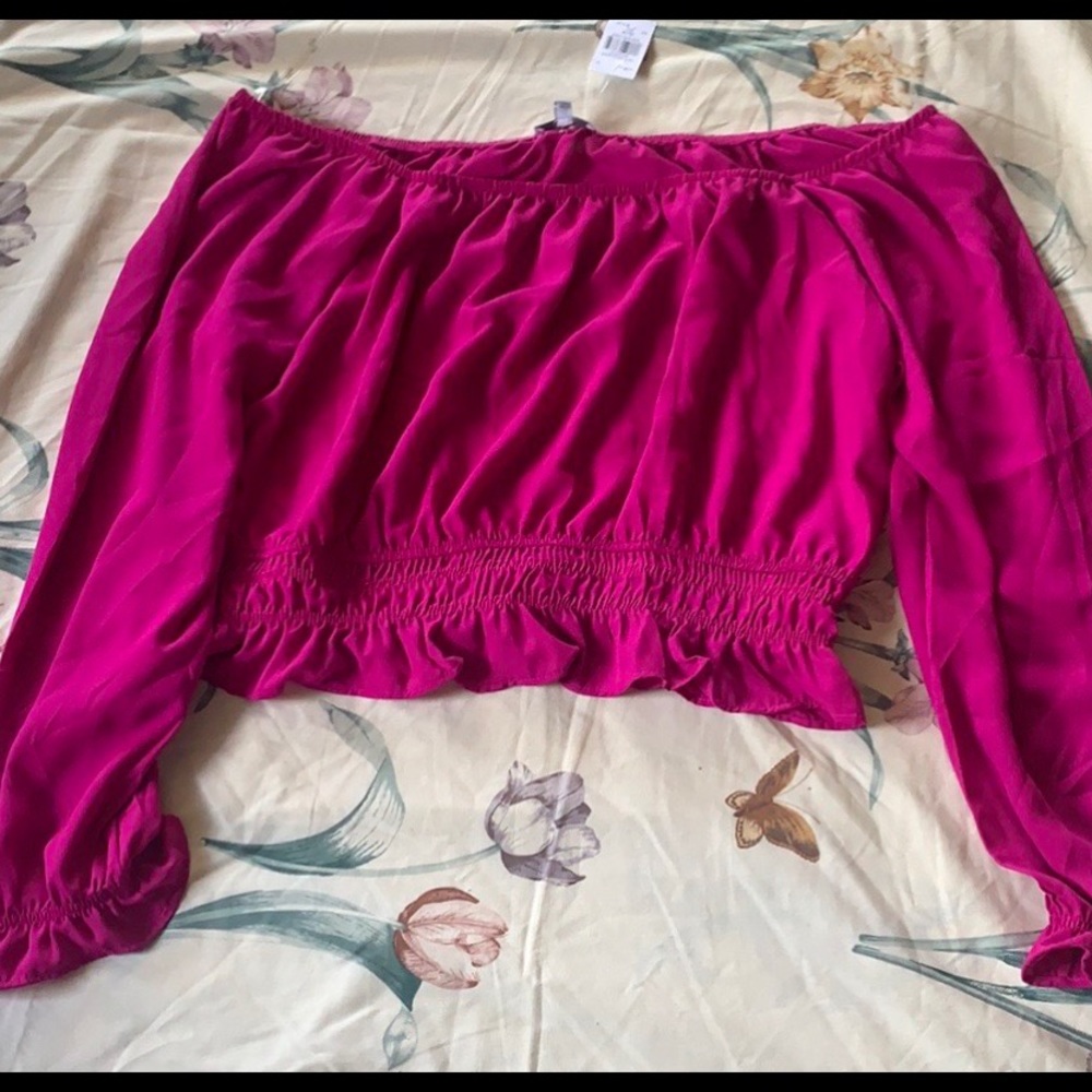 Purple women’s blouse